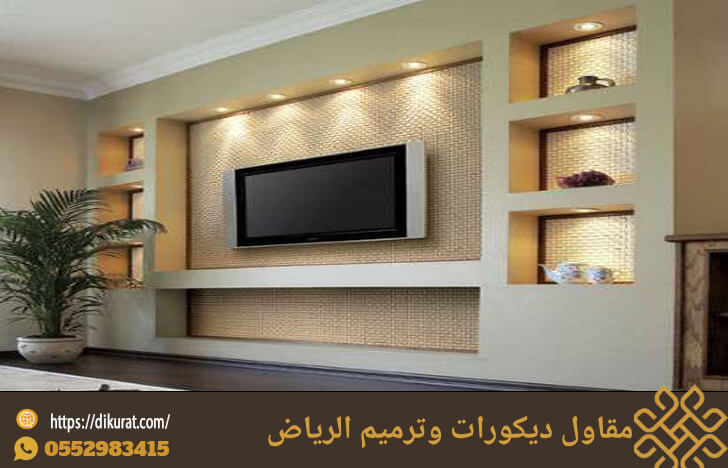 تركيب ديكورات شاشات الرياض